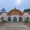 Balboa Park Botanical Building and lily pond, August 2024