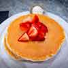 Pancakes, Hob Nob Hill restaurant, San Diego, May 2025