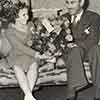 Shirley Temple and Tournament of Roses Parade Chairman Lathrop K. Leishman at Vista del Arroyo hotel in Pasadena, January 1, 1939