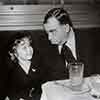 Shirley Temple and Irvin S. Cobb lunching at Fox, 1934