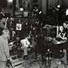 Shirley Temple and Jack Haley filming Rebecca of Sunnybrook Farm, 1938