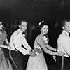 Shirley Temple at California Military Academy Formal Cotillion, February 1941