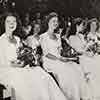 Shirley Temple graduating from Westlake, June 13, 1945