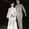 Shirley Temple and Private Andy Hotchkiss at the Since You Went Away Carthay Circle premiere, July 18, 1944