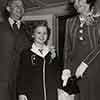 George Temple, Shirley Temple, and Gertrude Temple on the way to a Hawaiian vacation, May 1939