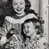 Shirley Temple and daughter Susan in Hawaii, 1950