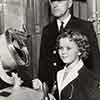 Shirley Temple on return from Hawaiian vacation with Captain Johnson, May 1939