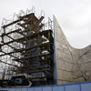 Disneyland Tomorrowland Star Tours construction photo, February 2011